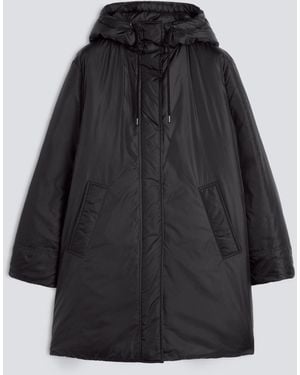Aspesi Parka Aus Nylon Wattiert Mit Wattierung - Schwarz