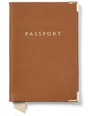 Aspinal of London Smooth Passport Cover - Multicolour