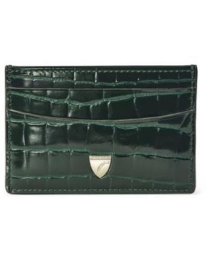 Aspinal of London Slim Credit Card Holder - Green