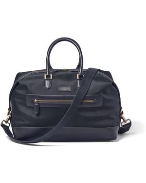Aspinal of London Weekend Bag - Blue