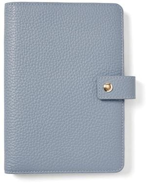 Aspinal of London Deluxe Family Travel Wallet - Blue