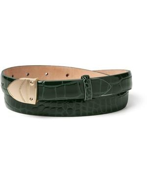 Aspinal of London Mayfair Belt - Green