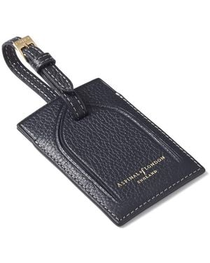 Aspinal of London Hudson Luggage Tag - Blue
