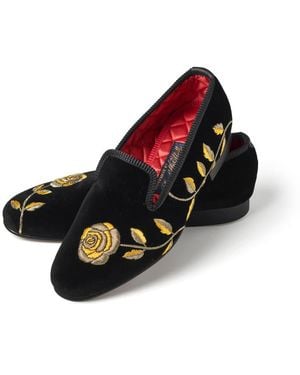 Aspinal of London Patrick Mcdowell Slippers - Red