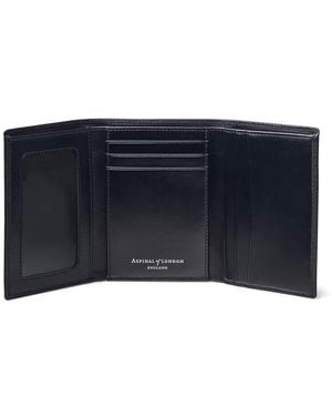 Aspinal of London Trifold Wallet - Blue
