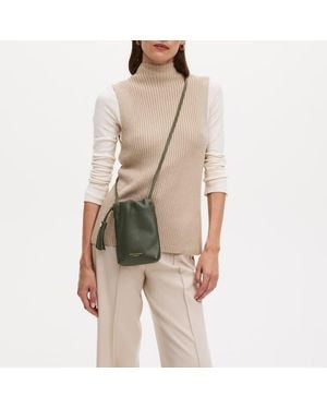 Aspinal of London Hudson Crossbody Pouch - Natural