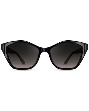 Aspinal of London Chelsea Sunglasses - Black
