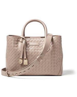 Aspinal of London Midi London Tote - Grey