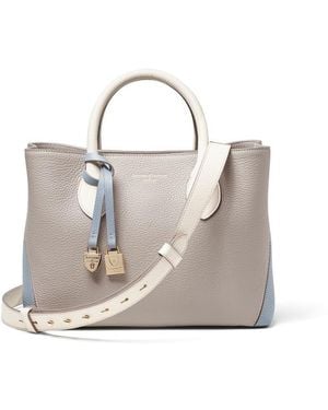 Aspinal of London Midi London Tote - Grey
