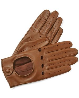 Aspinal of London Driving Gloves - Brown