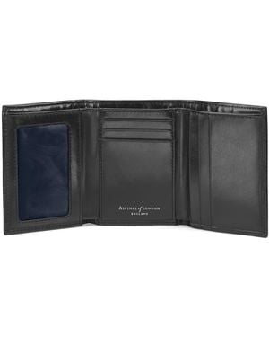 Aspinal of London Trifold Wallet - Black