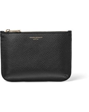 Aspinal of London Medium Ella Pouch - Black