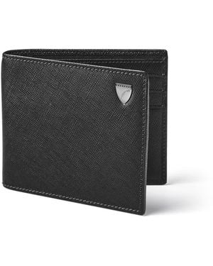 Aspinal of London Billfold Rfid Wallet - Black
