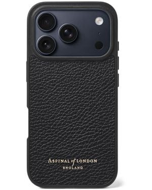 Aspinal of London Iphone 17 Pro Case - Black