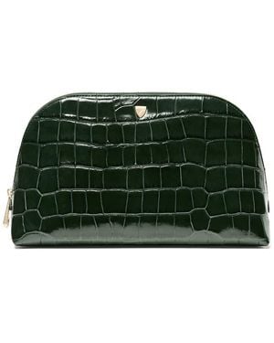 Aspinal of London Classic Toiletry Bag - Green