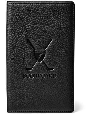 Aspinal of London Golf Scorecard Holder - Black