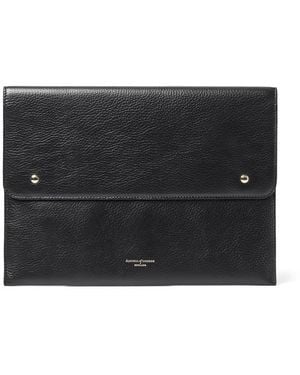 Aspinal of London 13-Inch Classic Laptop Case - Black