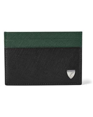 Aspinal of London Slim Credit Card Holder - Green
