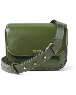 Aspinal of London Ella Crossbody - Green