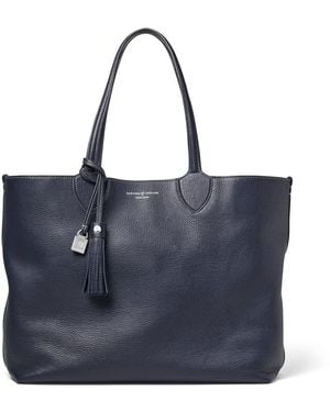 Aspinal of London Hudson Tote Bag - Blue