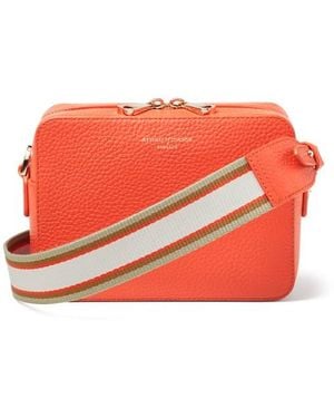Aspinal of London Camera Crossbody Bag With Interchangeable Straps - Red