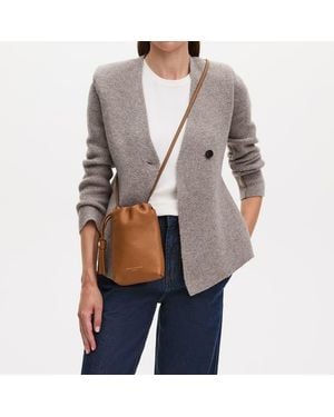 Aspinal of London Hudson Crossbody Pouch - Grey