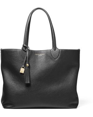 Aspinal of London Hudson Tote Bag - Black