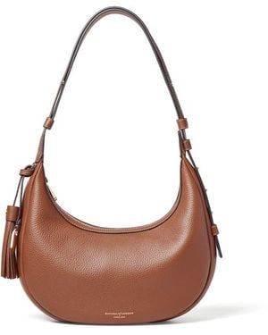 Aspinal of London Soho Small Crescent - Brown
