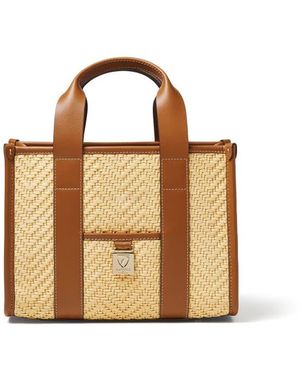 Aspinal of London Mini Henley Tote - Brown