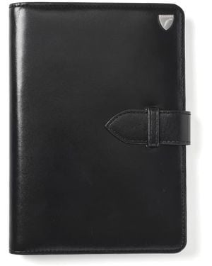 Aspinal of London Deluxe Family Travel Wallet - Black
