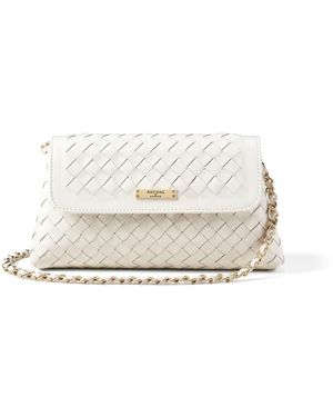 Aspinal of London Sunrise Sunset Clutch Bag - White