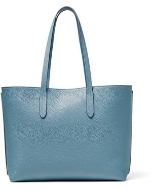 Aspinal of London East West Tote - Blue