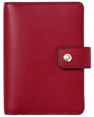 Aspinal of London Duo Passport Cover - Red