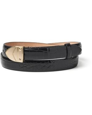 Aspinal of London Mayfair Waist Belt - Black