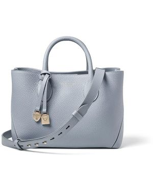 Aspinal of London Midi London Tote - Blue