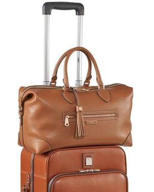 Aspinal of London Hudson Flight Work Bag - Brown