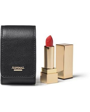 Aspinal of London Duo Lipstick Case - Natural