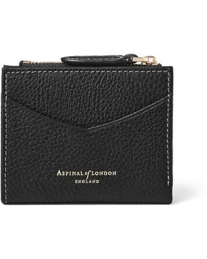 Aspinal of London Hudson Multi-Use Pocket Wallet - Black