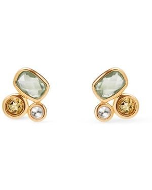 Aspinal of London Multi Gemstone Stud Earrings - Metallic