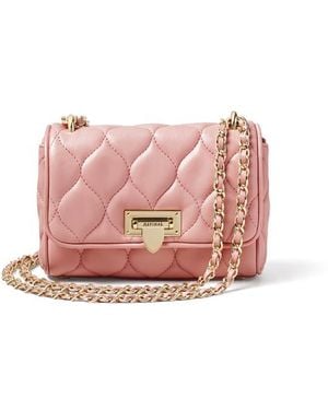 Aspinal of London Micro Lottie Crossbody - Pink