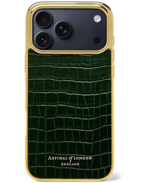 Aspinal of London Iphone 18 Pro Max Case - Green