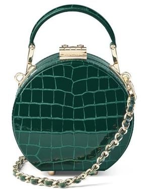 Aspinal of London Micro Hat Box - Green