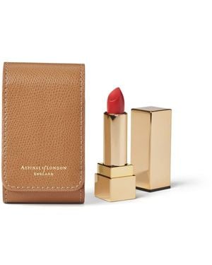 Aspinal of London Duo Lipstick Case - Brown