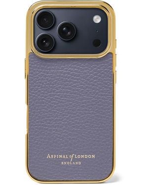 Aspinal of London Iphone 18 Pro Case - Blue