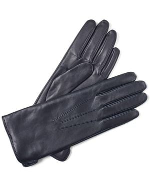 Aspinal of London Leather Gloves - Blue