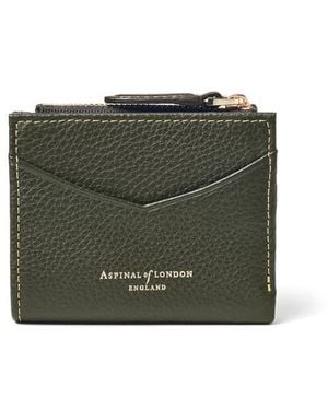 Aspinal of London Hudson Multi-Use Pocket Wallet - Green