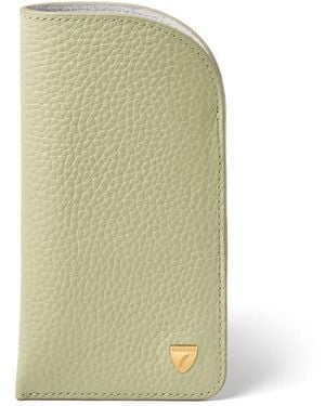 Aspinal of London Glasses Case - Green