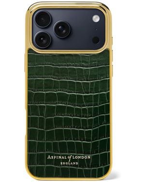 Aspinal of London Iphone 17 Pro Max-Hülle - Green