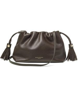 Aspinal of London Hudson Large Crossbody Pouch - Brown