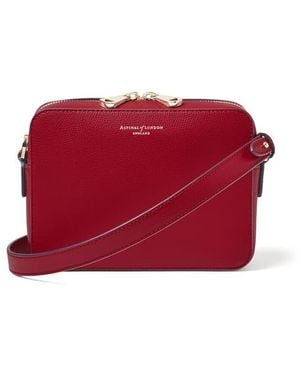 Aspinal of London Camera Crossbody - Red